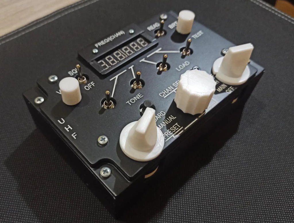 F-14 ARC-159 UHF standalone panel angled view