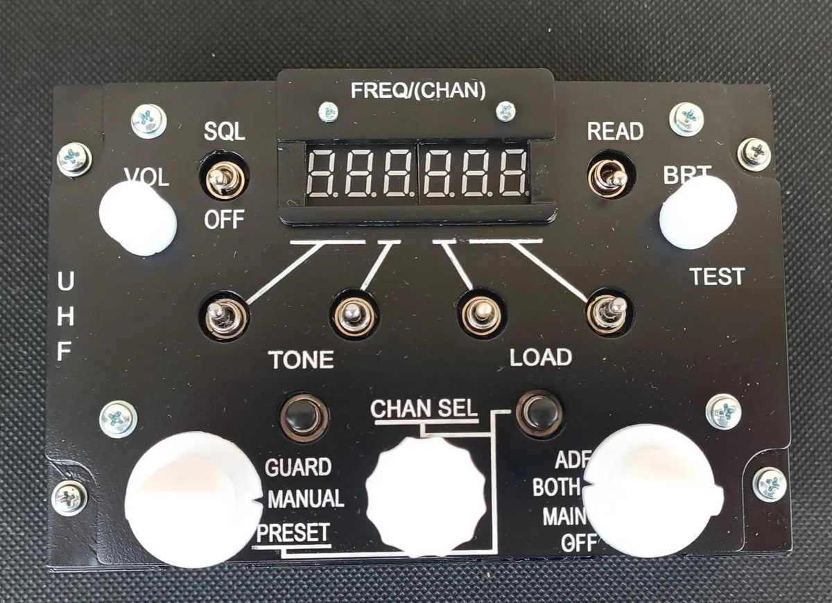 F-14 ARC-159 UHF standalone panel close front view