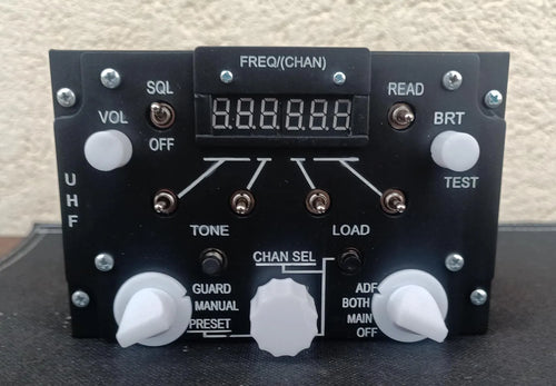 F-14 ARC-159 UHF standalone panel front view