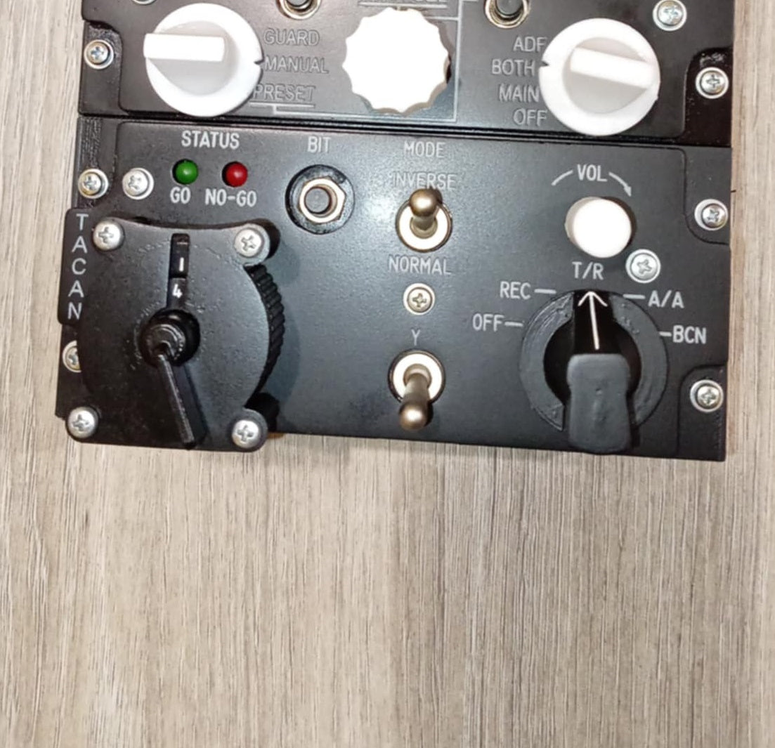 F-14 ARC-159 plus TACAN combo TACAN panel detail photo