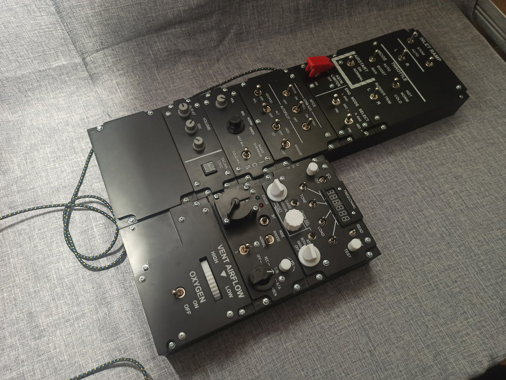 F-14 Left Console Module 1 real full product photo