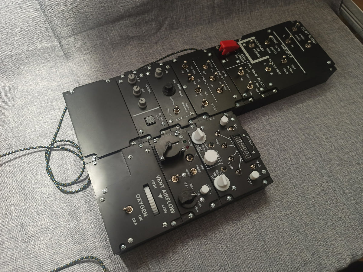 F-14 Left Console Module 1 real full product photo