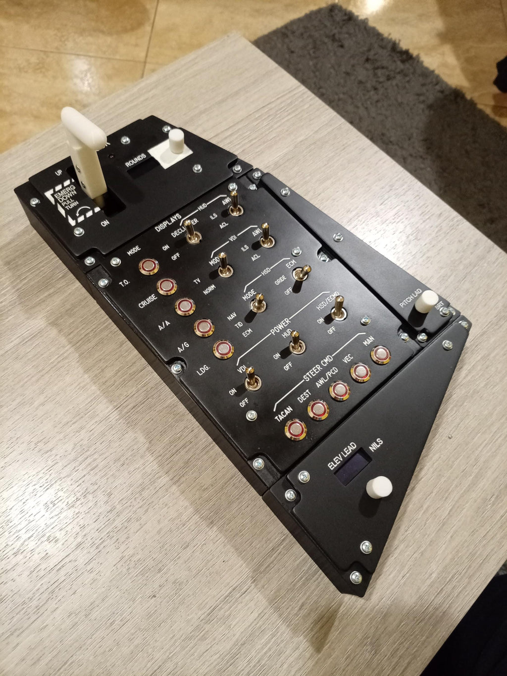 F-14 Right Vertical Panel (PDCP + Additional Panels) – Module 3