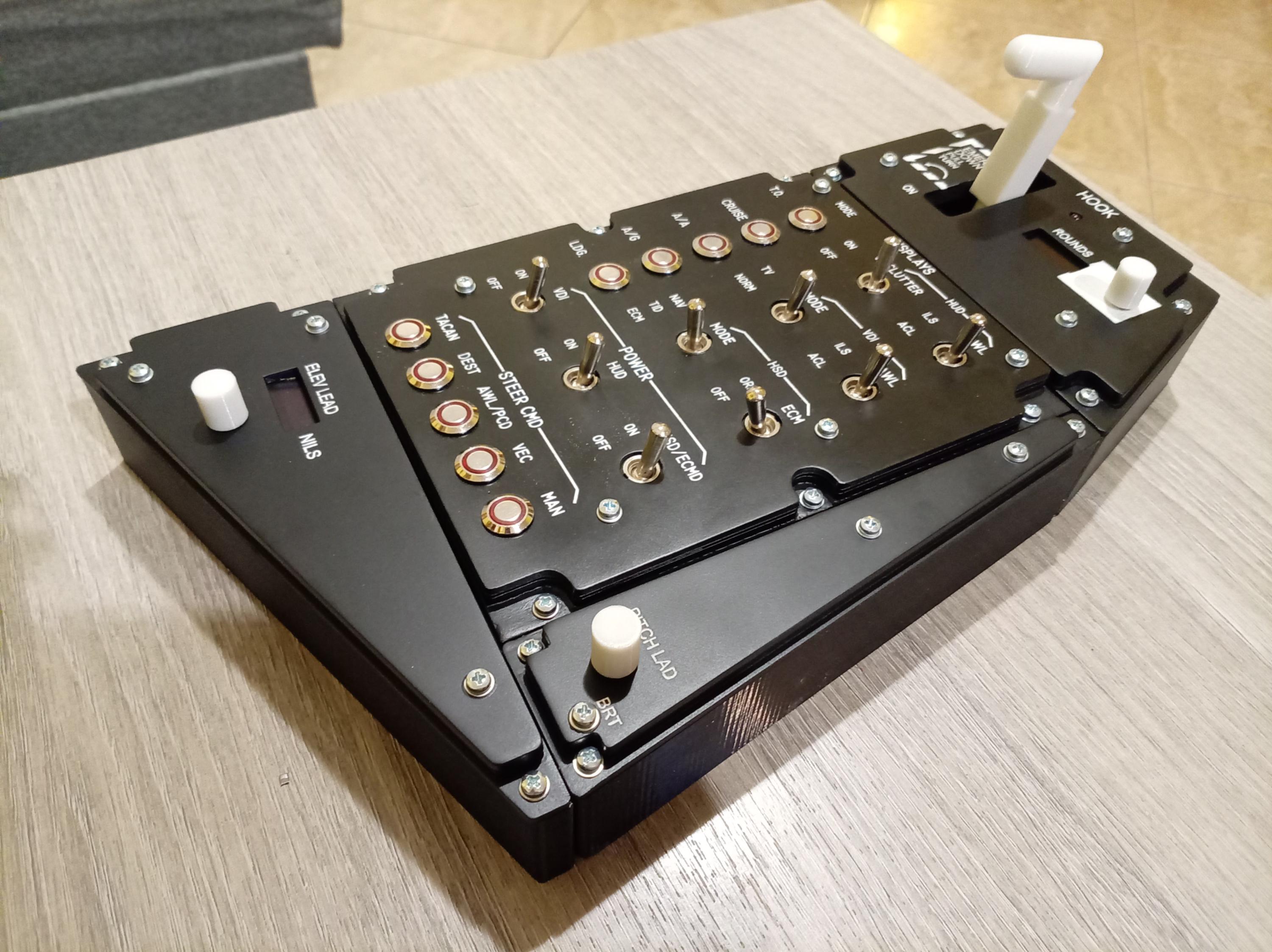 F-14 Right Vertical Panel (PDCP + Additional Panels) – Module 3
