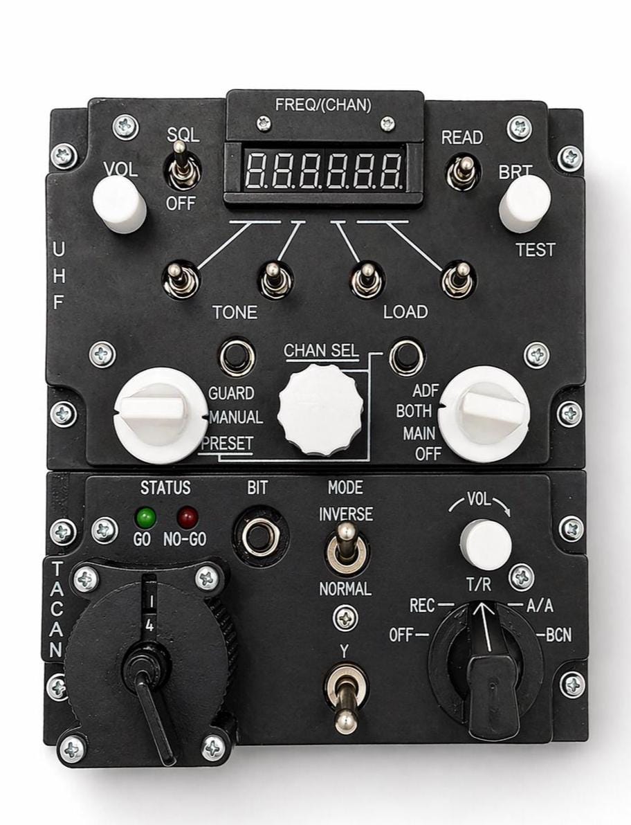 F-14 Radio and TACAN panel for DCS World