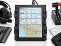 8-inch Digital Kneeboard Display for flight simulation advertising image